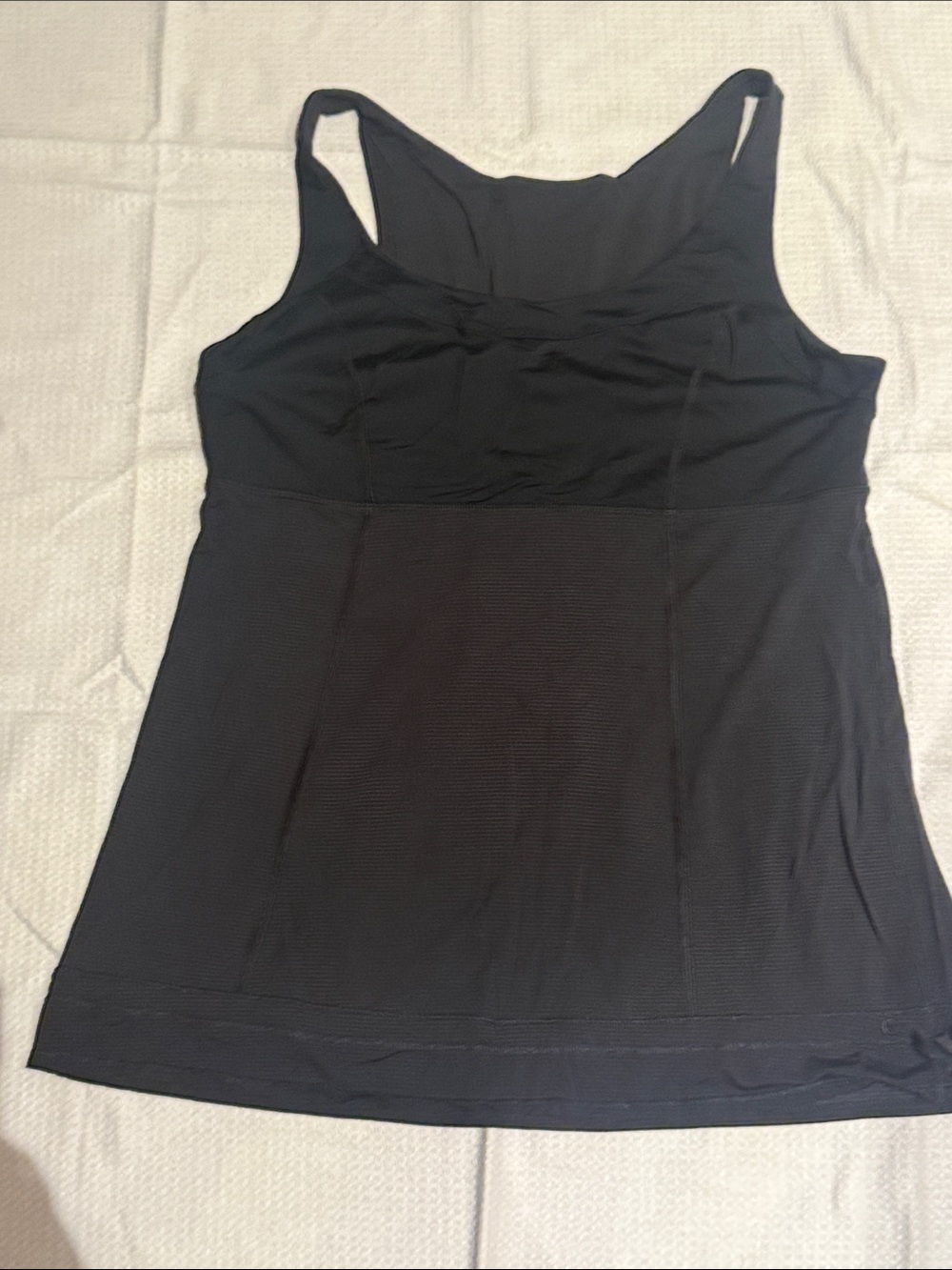 lululemon athletica Black Racerback Tank Top